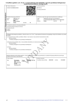 certyfikat_ekologiczny_1 Organic certificate